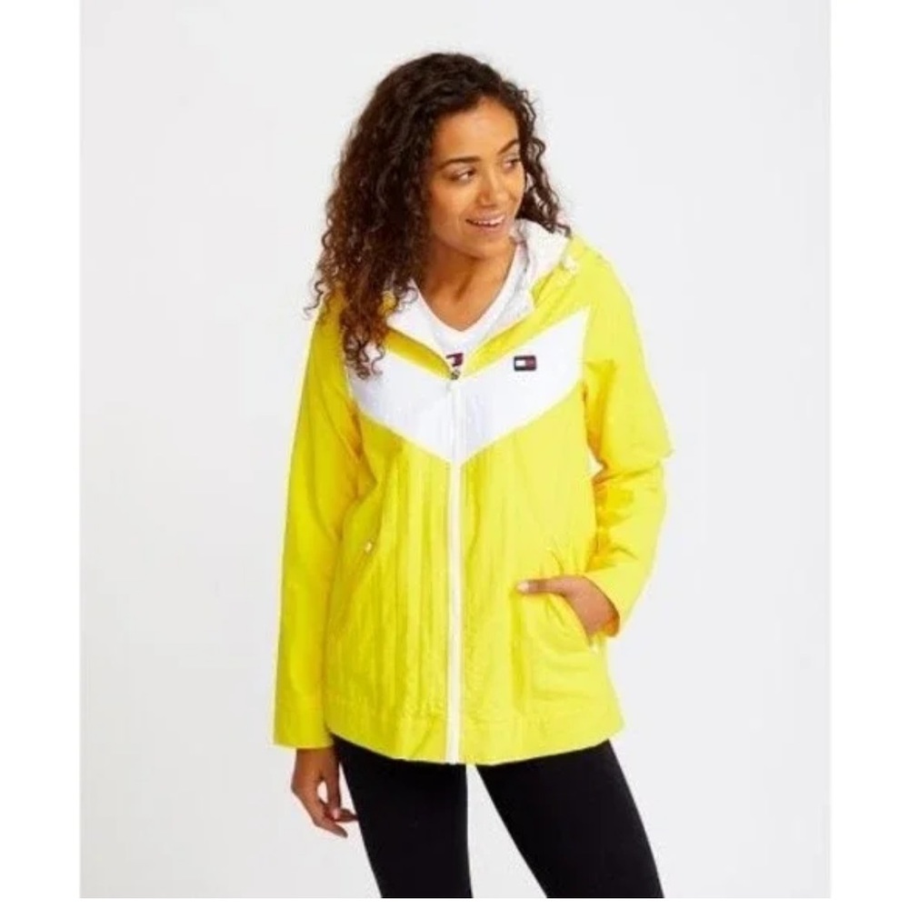 Tommy Hilfiger wind breaker yellow